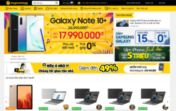 Share FREE - Giao diện Website bán hàng giống Thế Giới Di Động